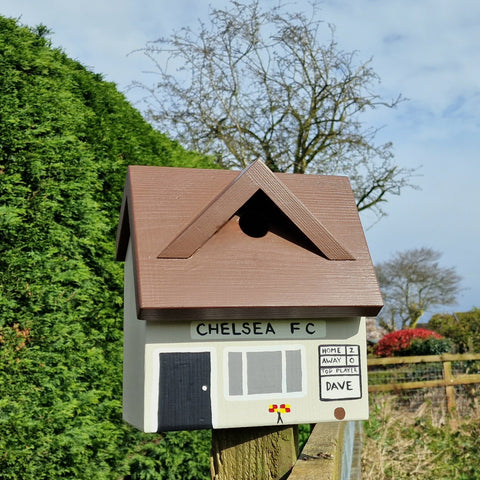 Personalised Football Club Bird Box